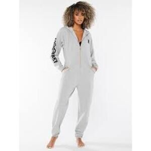 Savage X Fenty Forever Hooded Sweatshirt Lounge Winter Warm Jumpsuit 3X NWT